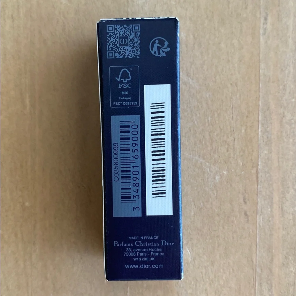 Dior Lipstick Satin 999 Red Long Wear Made In France Floral Lip Care Couture